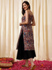 Women Floral Printed Gotta Patti Floral Kurta